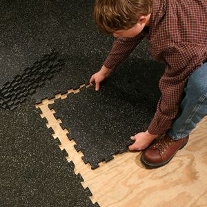 Body-Solid RF4PMB Interlocking Rubber Flooring