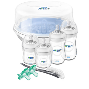 Natural Baby Bottle & Sanitation Set