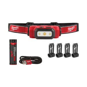USB Rechargeable Hard Hat Headlamp