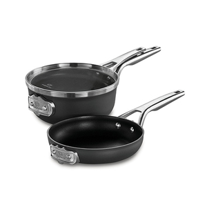 Premier Space Saving 3pc 8" Diameter Nonstick Cookware