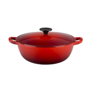 3.5qt Cast Iron Chefs Oven Cerise