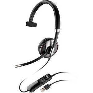 Blackwire C710 Over-The-Head Monaural Headset for Unified Communication