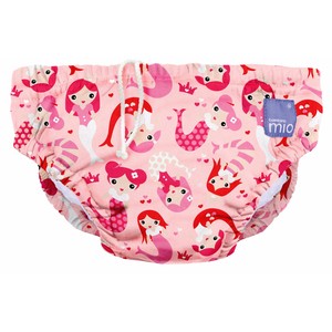 Bambino Mio Reusable Swim Diaper, Mermaid, Large (1-2 Years)