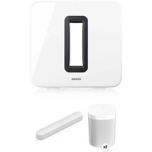 Beam 5.1-Channel Surround System Kit (White)
