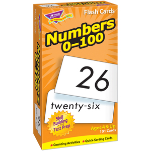 Trend Numbers 0-100 Skill Drill Flash Cards, 3 Packs