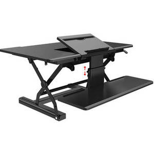 36" Sit-Stand Riser (Black)