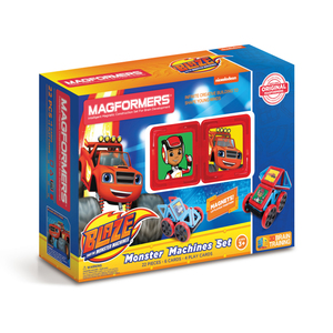 Magformers  Blaze and the Monster Machines Set: 22 Pcs