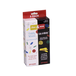 Pressman Toy Then and Now Tiddly Winks/Cat-A-Winks Games