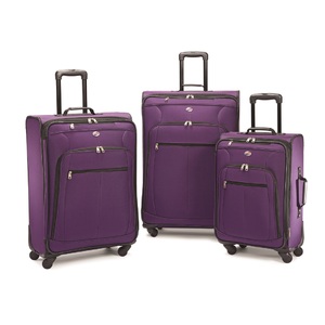 POP Plus 3pc Spinner Luggage Set Purple