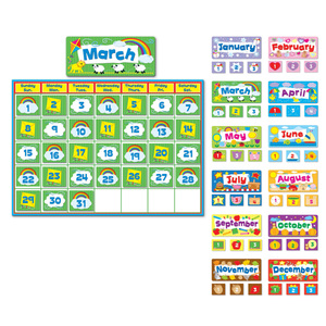 Carson-Dellosa Pub Group Complete Calendar Kit Bulletin Board Set