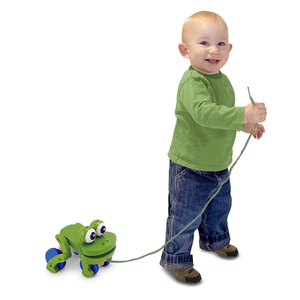 Frolicking Frog Pull Toy Ages 18+Months