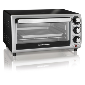 4-Slice Stainless Steel Toaster Oven