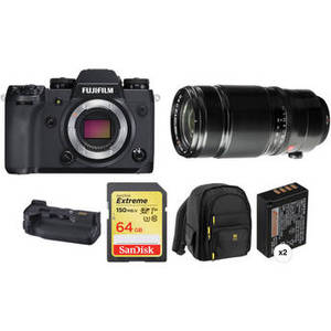 X-H1 Digital Camera with XF 50-140mm f/2.8 R LM OIS WR Lens and Accessories Kit