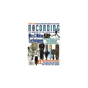 Recording Magazine - 12 Issues - 1 Year
