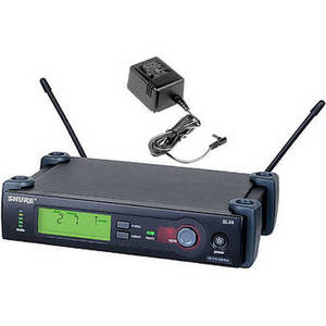 SLX4L Wireless Receiver with Antennas and Power Supply (494-518MHz)