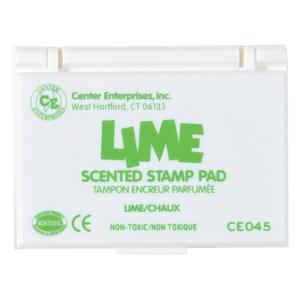 Center Enterprises Scented Stamp Pad, Lime/Green, Set of 6