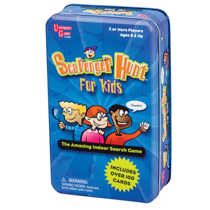 University Games Scavenger Hunt for Kids in a Tin