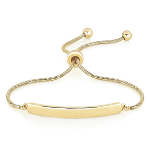 Bolo Bar Bracelet Yellow Gold