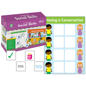 Carson-Dellosa Pub Group Social Skills File Folder Game, Grades PreK-2