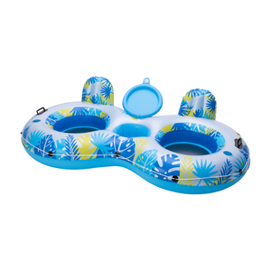 Big Sky Carvers 2 Person Floating Island with built in cooler