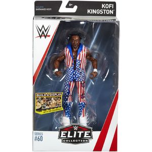 WWE Kofi Kingston -  Elite 60 Toy Wrestling Action Figure