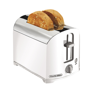 2-Slice Toaster White/Chrome