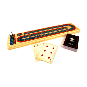 Front Porch Classics Solid Wood Cribbage