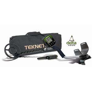 Teknetics Delta 4000 Metal Detector w/Free Carry Bag and Pinpointer