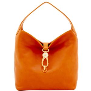 Florentine Logo Lock Shoulder Bag