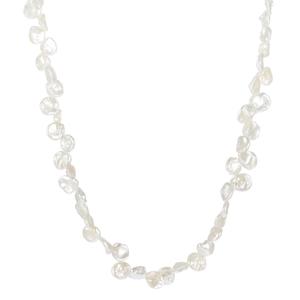 Lita Genuine Keshi Freshwater Pearl Necklace,17&quot;