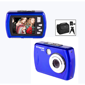 16MP Waterproof Digital Camera Kit, Blue
