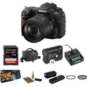 D500 DSLR Camera with 16-80mm Lens Deluxe Kit