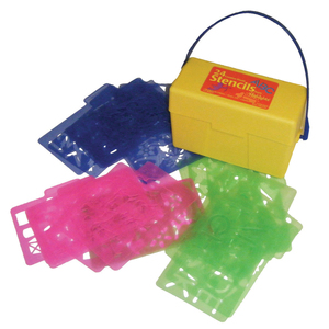 Essential Learning Products Stencil Mill, Pack Of 24