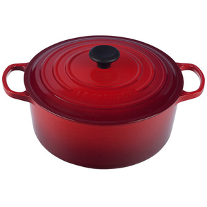 Signature Enameled 13.25Qt Round French Oven Cherry