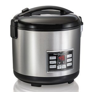 20 Cup Digital Rice Cooker & Hot Cereal Cooker