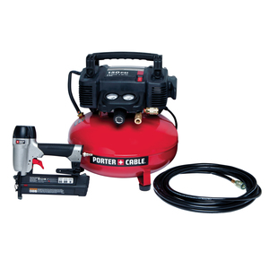 6 Gal Pancake Compressor w/Brad Nailer