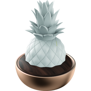 Pure Pineapple Porcelain Aroma Diffuser Copper