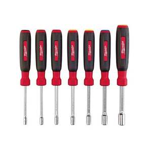 7pc Magnetic HollowCore Metric Nut Driver Set