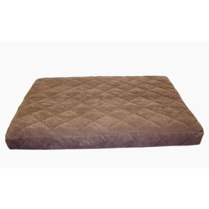 Carolina Pet Company Large Quilted Orthopedic &quot;Jamison&quot;  Protector Pad - Chocolate