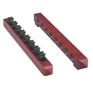 Viper Mahogany 8 Cue 2-Piece Wall Cue Rack