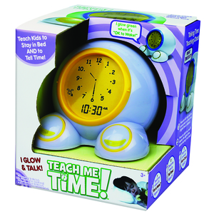 Teach Me Time! Talking Alarm Clock & nightlight