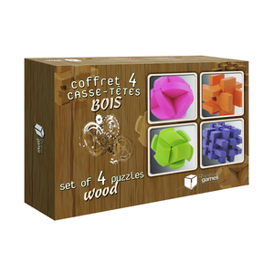 Family Games Inc. FGA Set of 4 Wood Puzzles