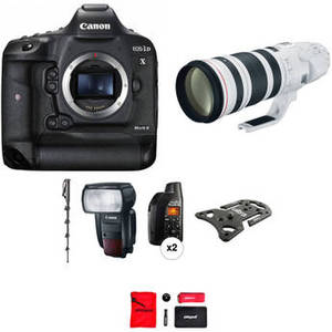 EOS-1D X Mark II DSLR Camera with 200-400mm Lens Sports Kit