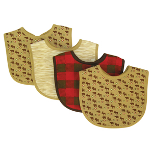 Trend Lab Northwoods 4 Pack Bib Set