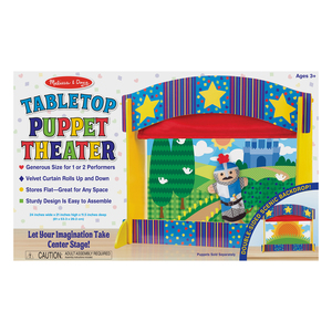 Tabletop Puppet Theater Ages 3+ Years