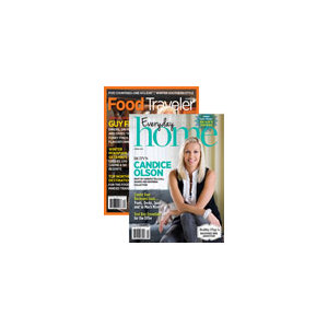 Food Traveler & Everyday Home Magazine Bundle - 4 Issues - 1 Year