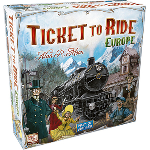 Ticket to Ride Europe Board Game Ages 8+ Years