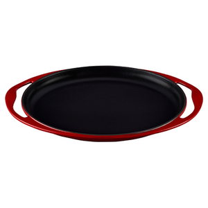 12.25" Signature Cast Iron Sizzle Platter Cerise
