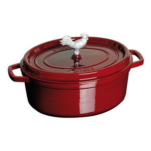 Cast Iron 5.75qt Coq au Vin Cocotte, Graphite Grenadine