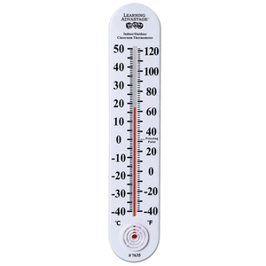 Learning Advantage Indoor / Outdoor Classroom Thermometer, Set of 3